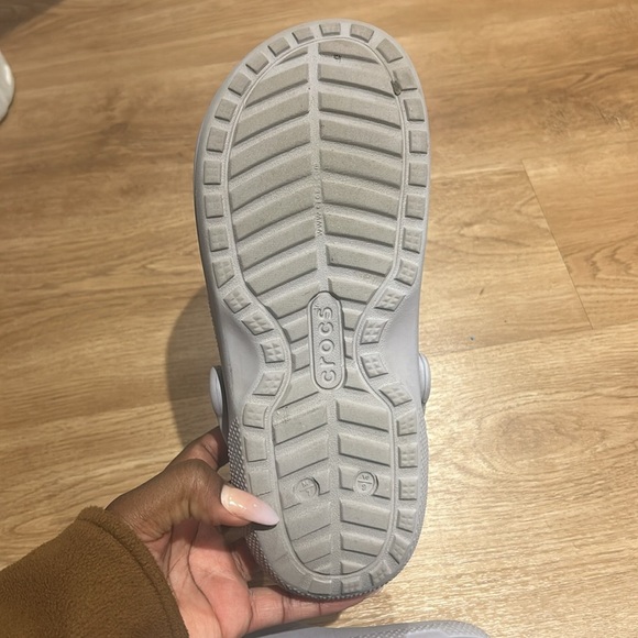 Crocs Clog, Purple US 9Juniors Fleece Lined - Picture 7 of 7